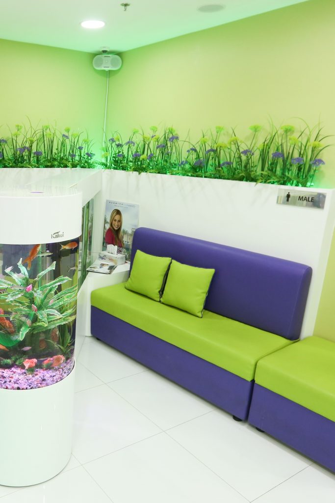 klinika dental clinic waiting area