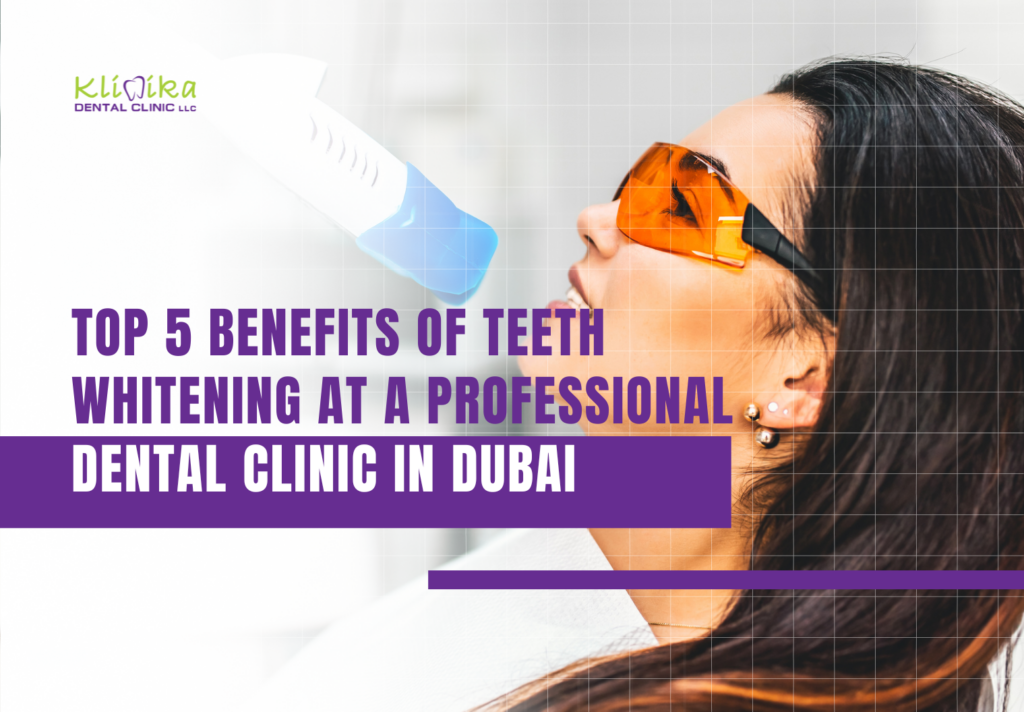 professional teeth whitening at klinika dental clinic