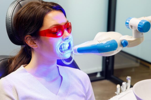 teeth whitening treatment